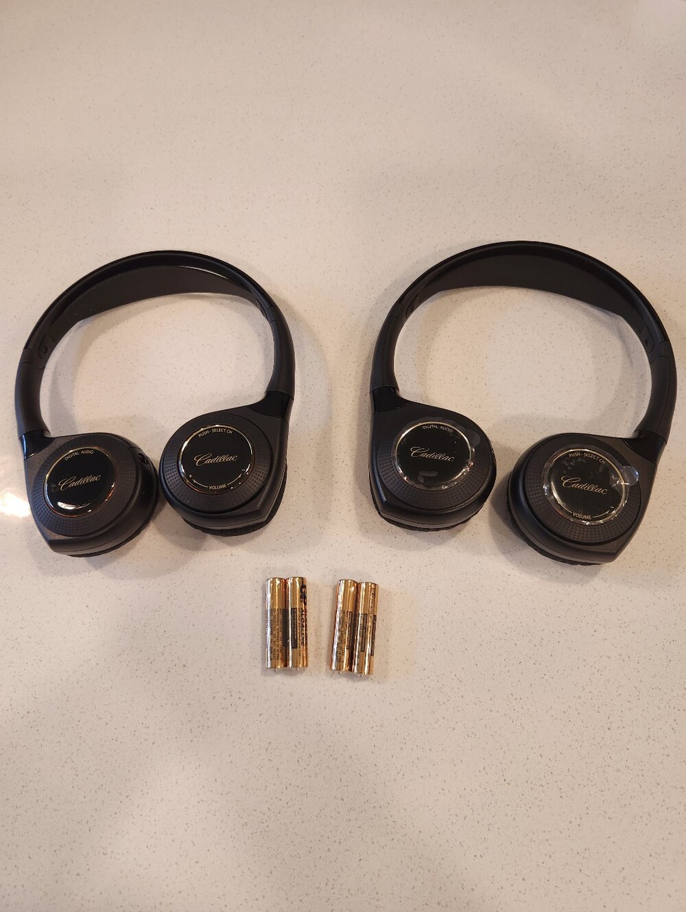 NWOB Cadillac Black Wireless On-Ear Headphones (Pair) Originals